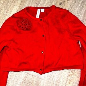 Janie and Jack girls cardigan size 10